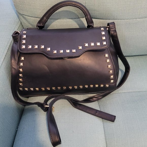 Black bag with studs - Picture 1 of 2
